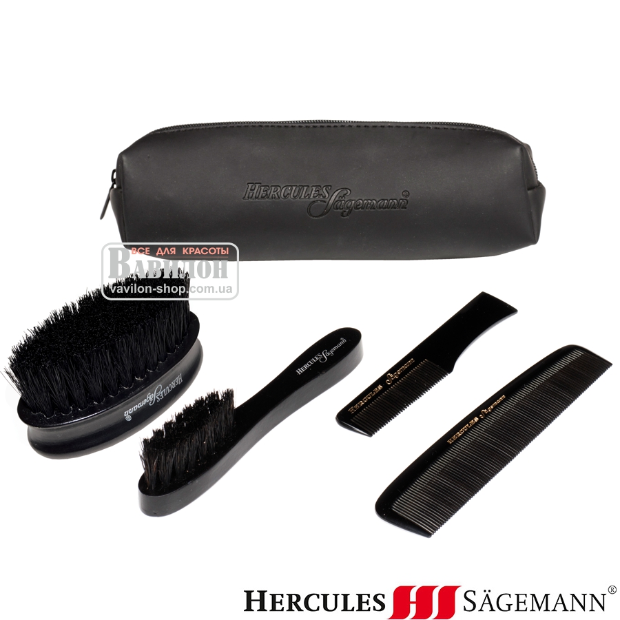 Набір Hercules для догляду за бородою і вусами 5 предметів