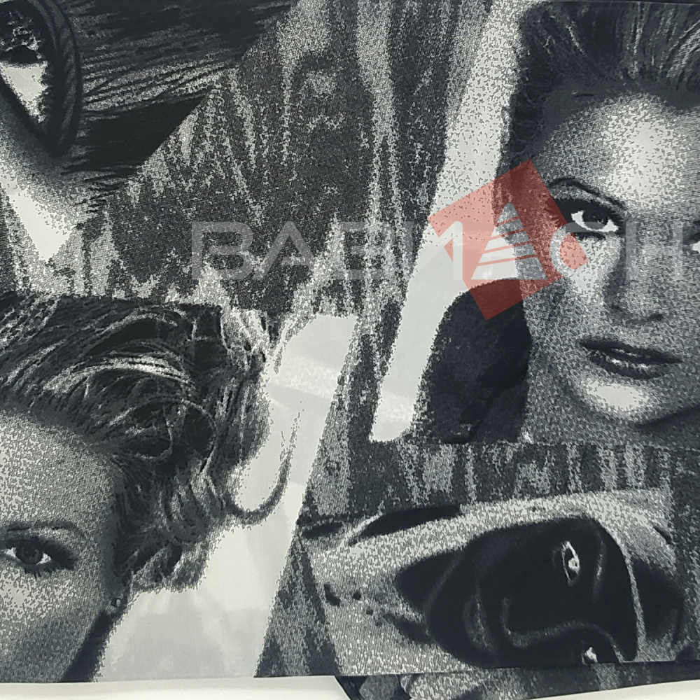 Пеньюар "Лица" серый AP92A15