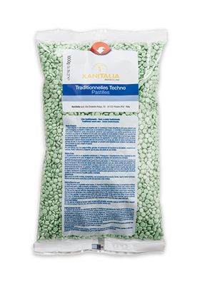 Воск в брикетах Xanitalia Green Tea зеленый чай 1кг