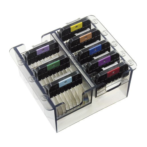 Комплект насадок Moser нержавіючої сталі 8шт 1247-7440