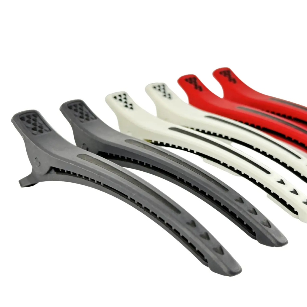 Зажим для волос Eagle Fortress прорезиненный JB0032