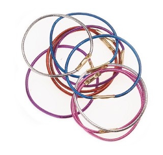 Резинки для волос Sibel 10 шт 9611133 цветные