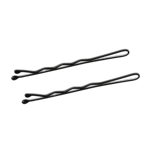 Невидимки Tico волнистые 50мм чёрные 200грамм 300512