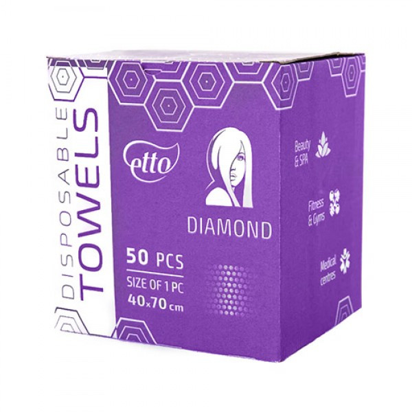 Полотенце ETTO 40*70 соты 50шт