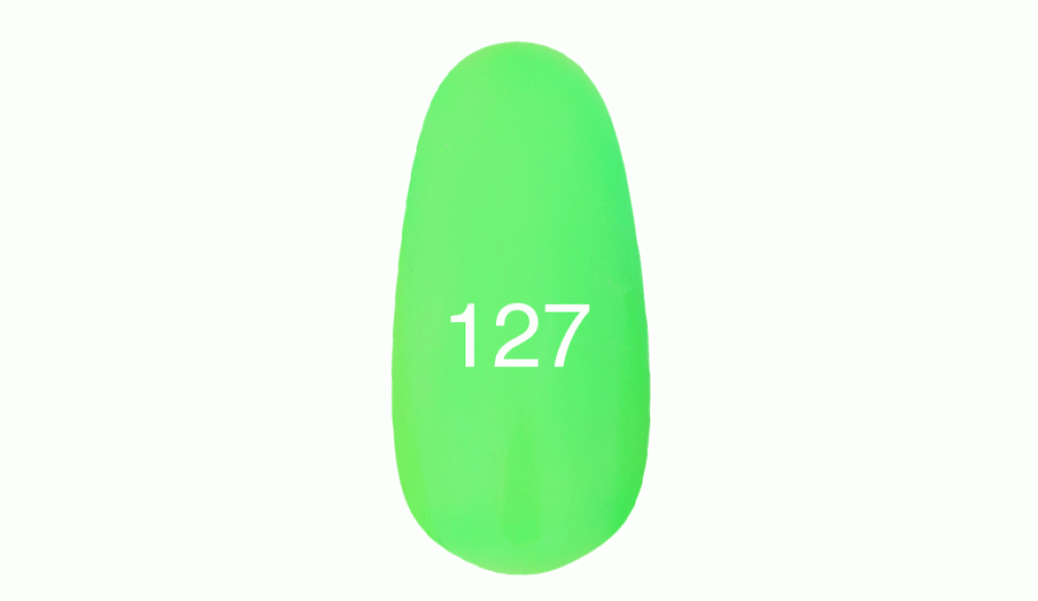 Гель-лак Kodi №127 (неоновый зелёный) 8мл