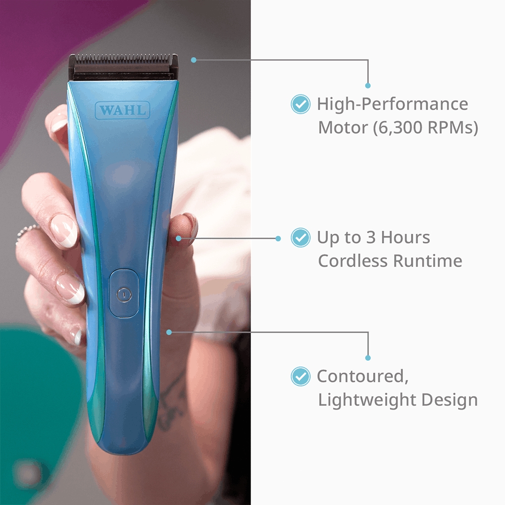 Машинка для стрижки животных Wahl Motiva2 Blue Ivy 3028115