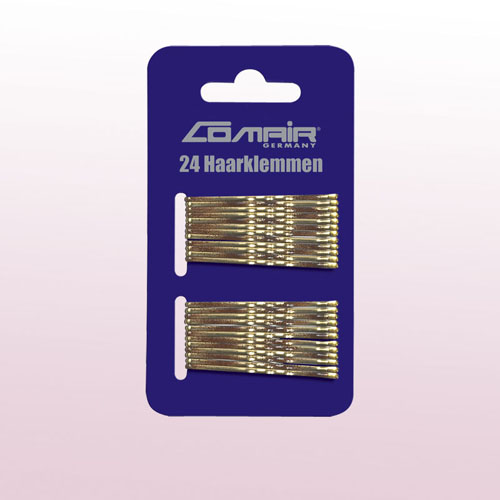 Невидимки KMS 70мм (золотистая) 24 шт 3150140/754012