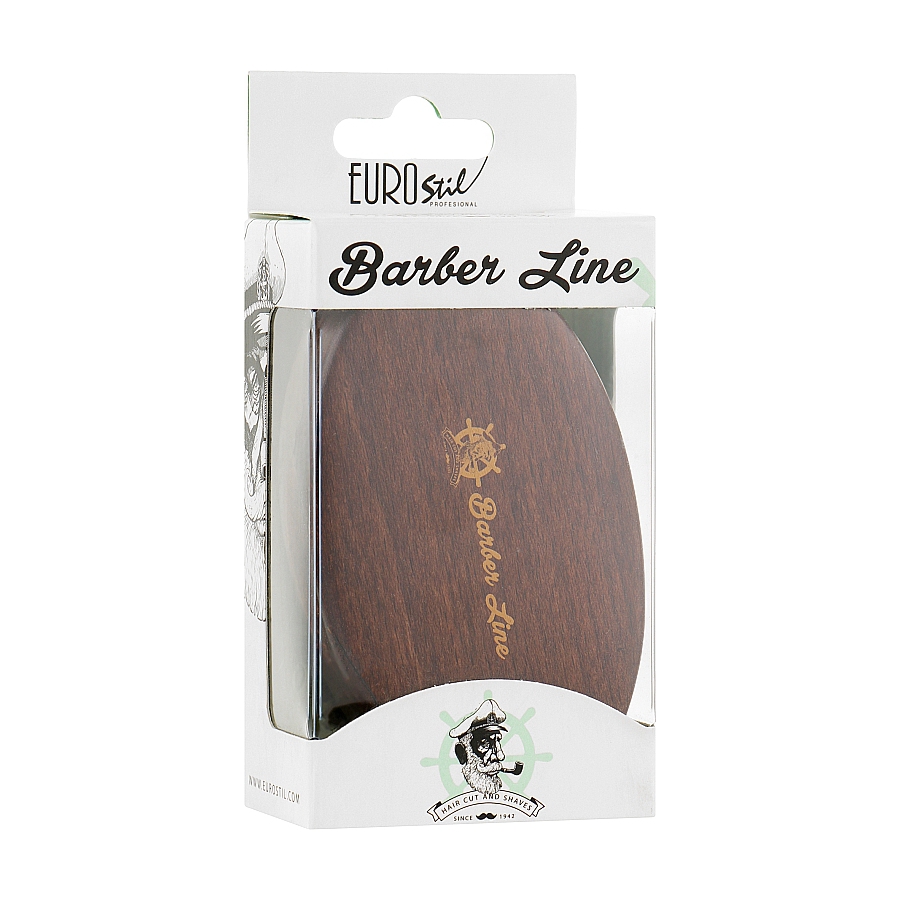 Щётка для бороды Eurostile Poseidon Barber Line 06078