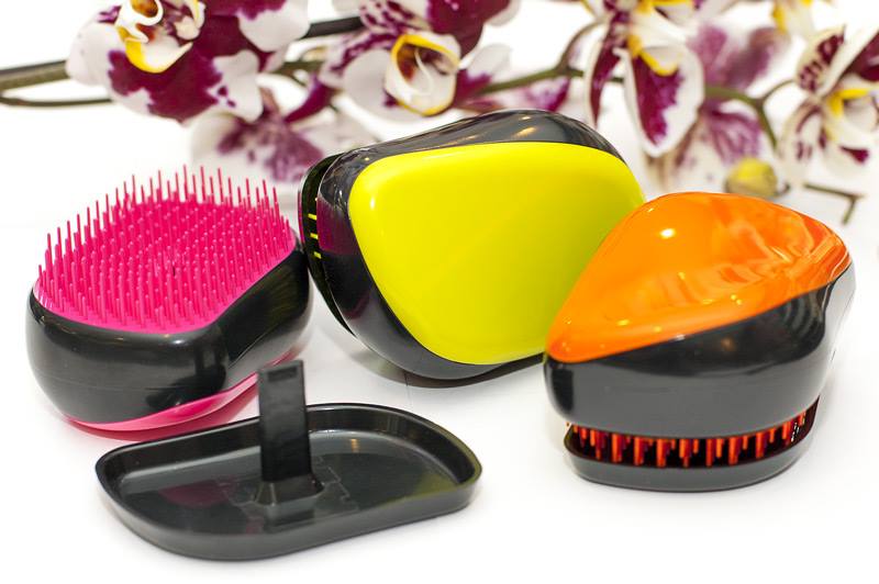 Щетка Top Choice Detangler цветная 63862