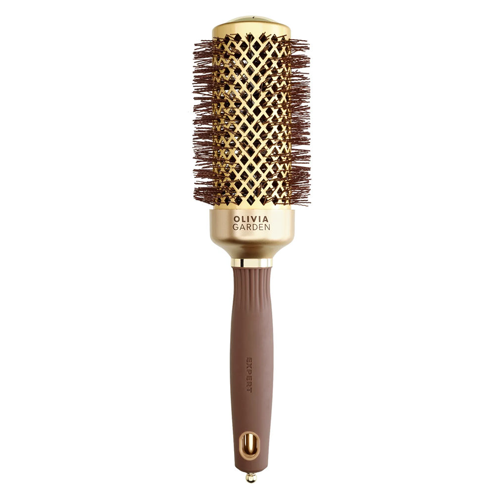 Термобраш Olivia Garden Expert Blowout Shine Wavy Bristles Gold&Brown 45