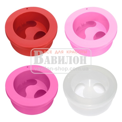 Ванночка для маникюра круглая