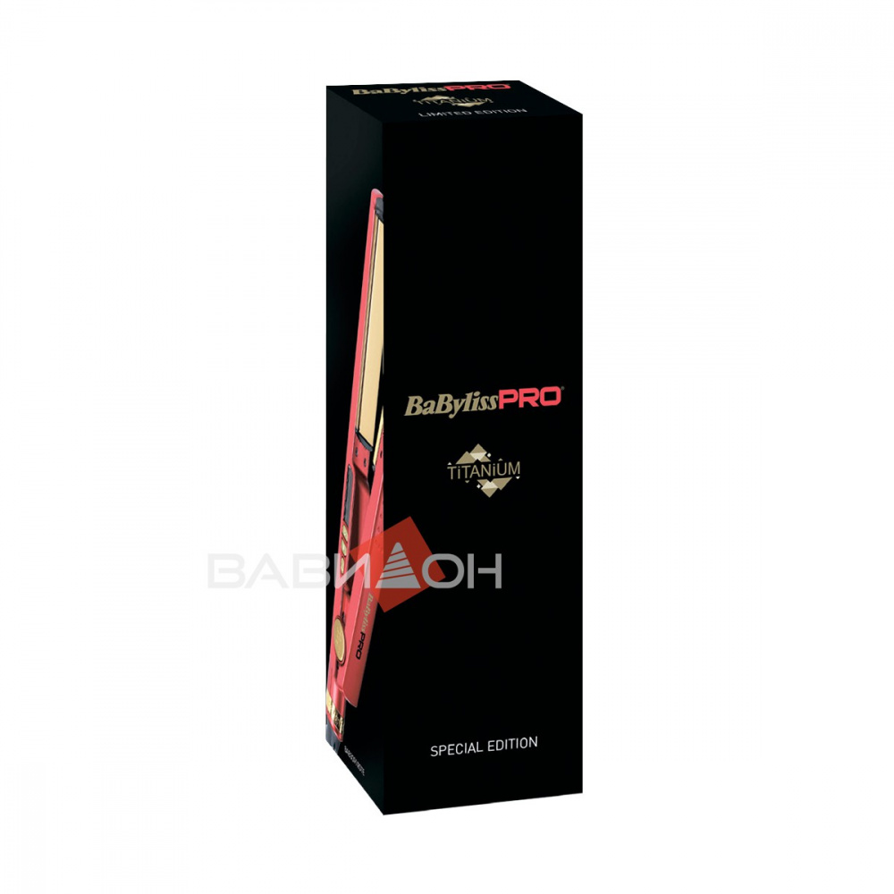 Утюжок Babyliss Titanium Ionic Special Edition BAB3091RDTE