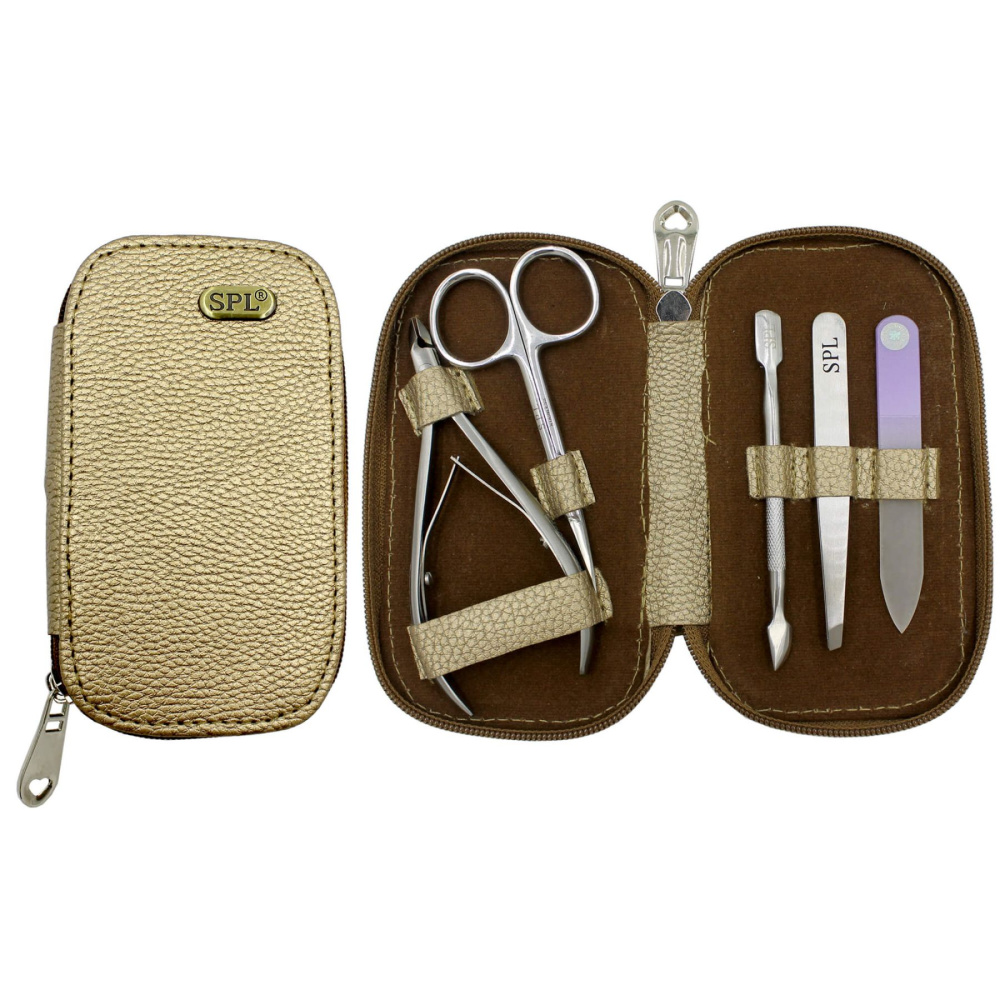 Маникюрный набор SPL 77701BG (бронзовый)