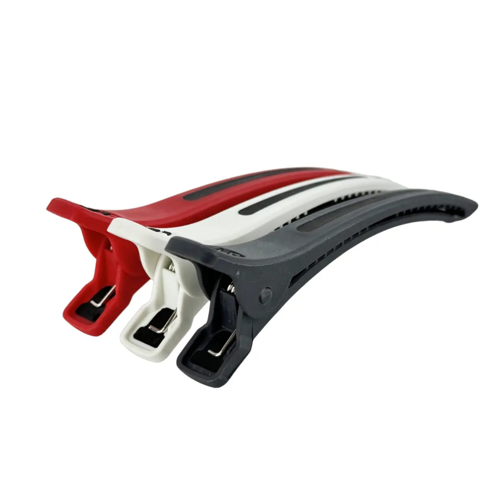 Зажим для волос Eagle Fortress прорезиненный JB0032