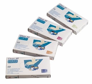 Перчатки Sibel виниловые 50шт 093223155