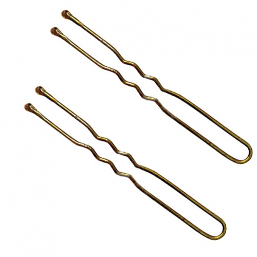 Шпильки Tico хвилясті 70мм коричневі 200грам 300633