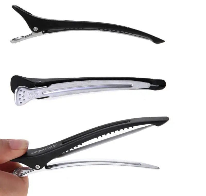 Зажим для волос C-49 с резинкой