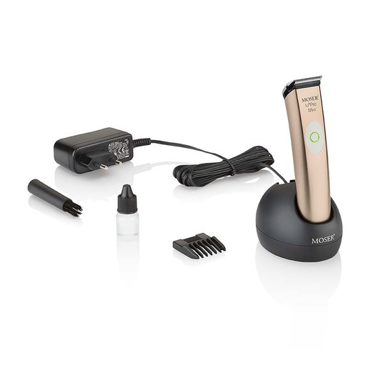Машинка для стрижки Moser Li+Pro Mini 1584 Rose Gold Edition окантовочная 1584-0053