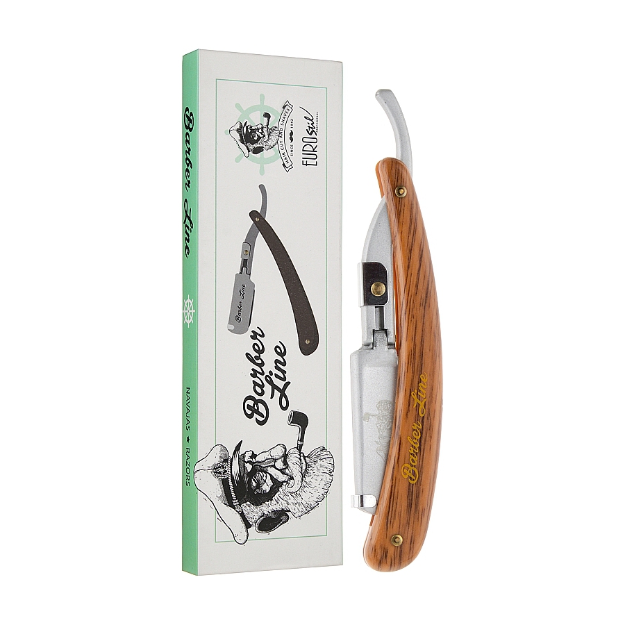 Бритва Eurostil Barber Line Plastic Shaving Razor Captain Cook 04898