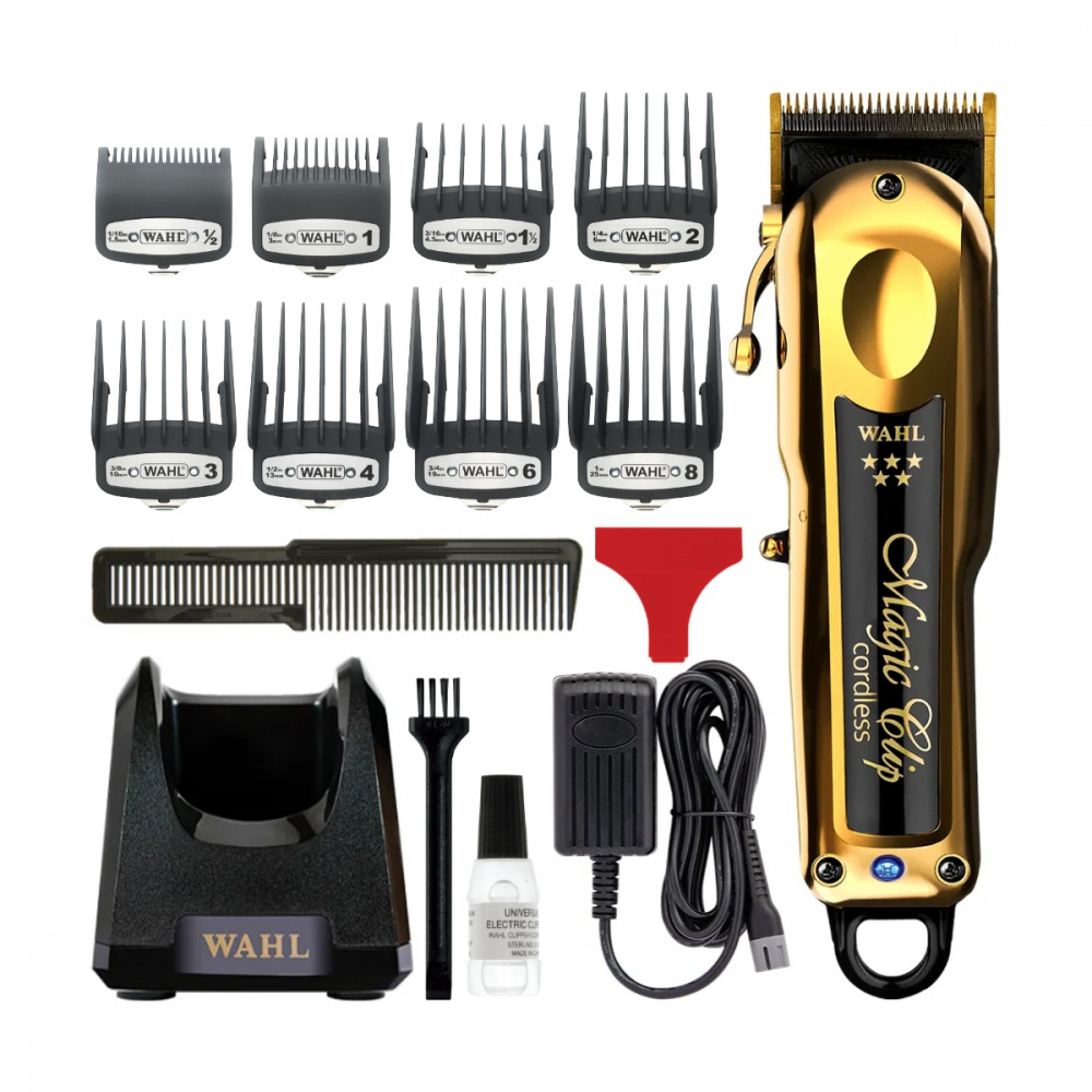 Машинка для стрижки Wahl Magic Clip Cordless Gold Edition 08148-716